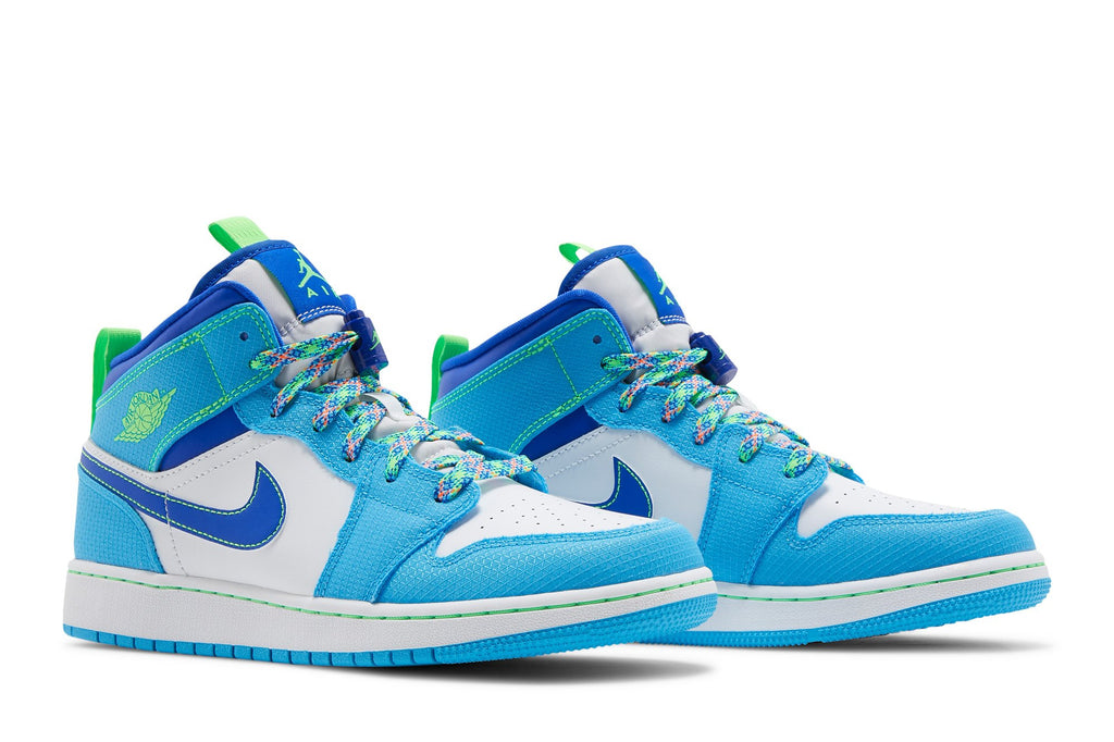 Retro 1 Mid SE GS Sneakers — Sprite — DA8010-400