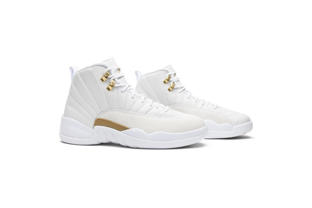 OVO Collaboration — Retro 12 Sneakers — White — 873864-102