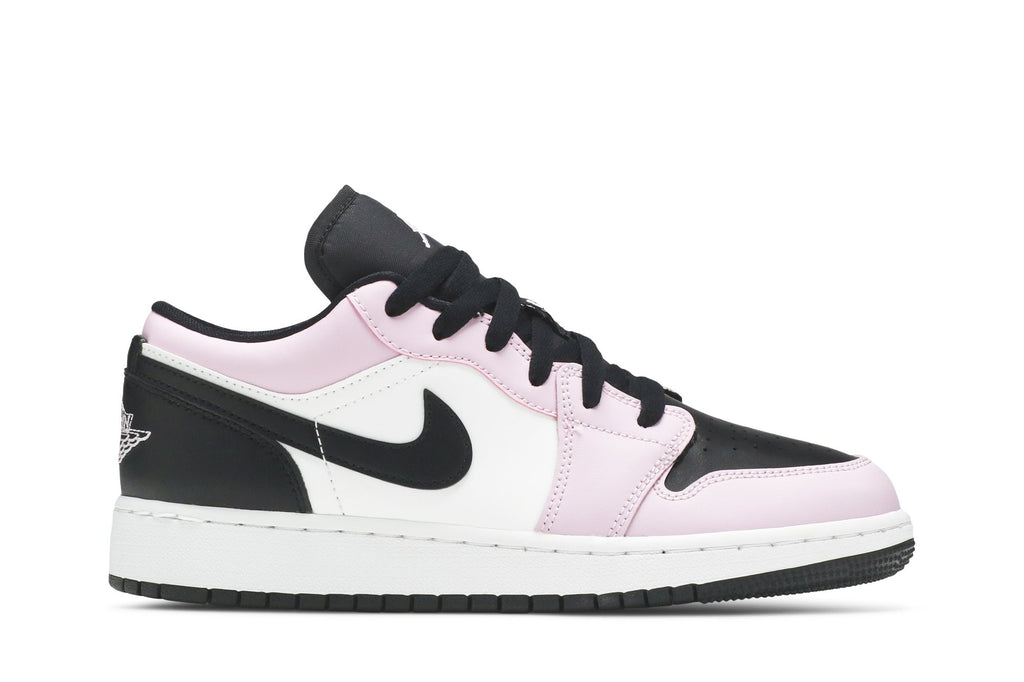 Retro 1 Low GS Sneakers — Light Arctic Pink — 554723-601