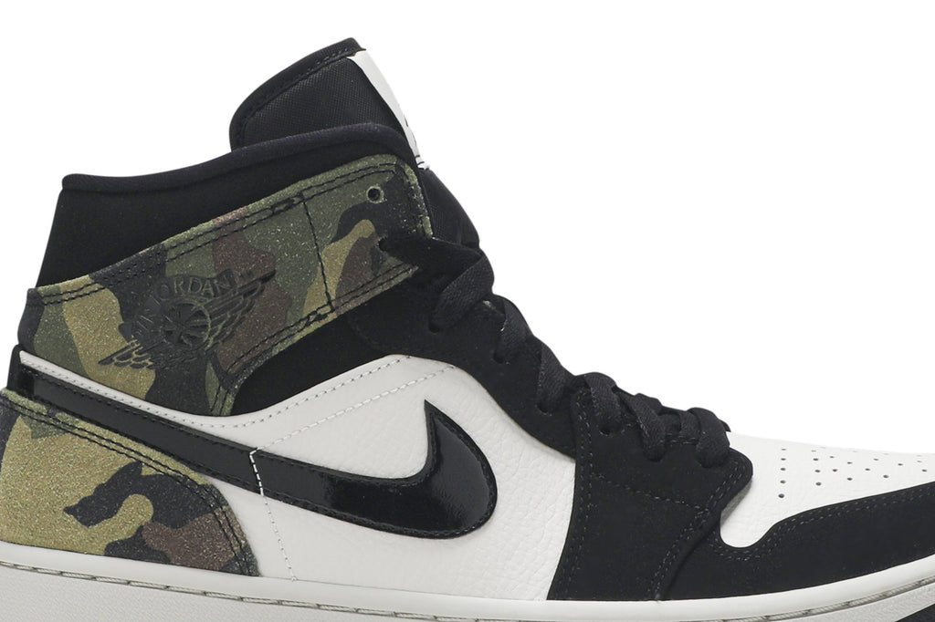Retro 1 Mid Sneakers — Camo — CW5490-001