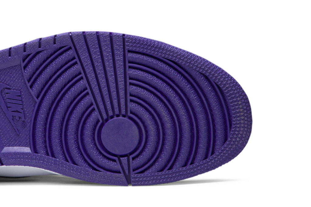 Retro 1 High OG Sneakers — Court Purple 2.0 — 555088-500