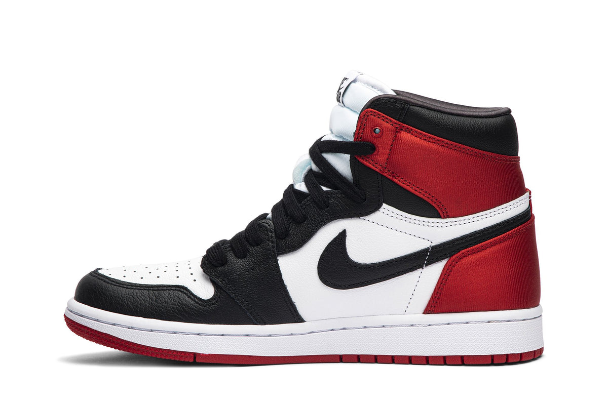 Retro 1 High Sneakers — Satin Black Toe — CD0461-016