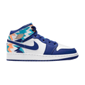 Retro 1 Mid GS Sneakers — Geometric Pint — 555112-105