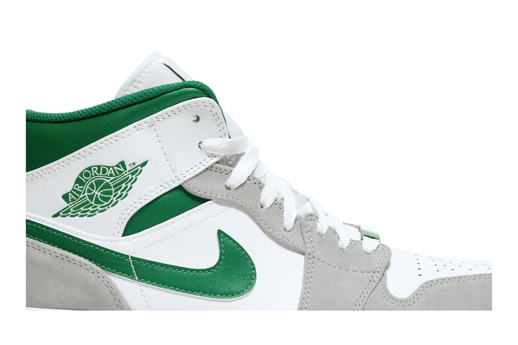 Retro 1 Mid SE Sneakers — Grey Pine Green — DC7294-103