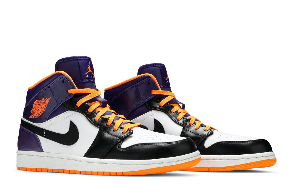 Retro 1 Mid Sneakers — Phoenix Suns — 554724-117