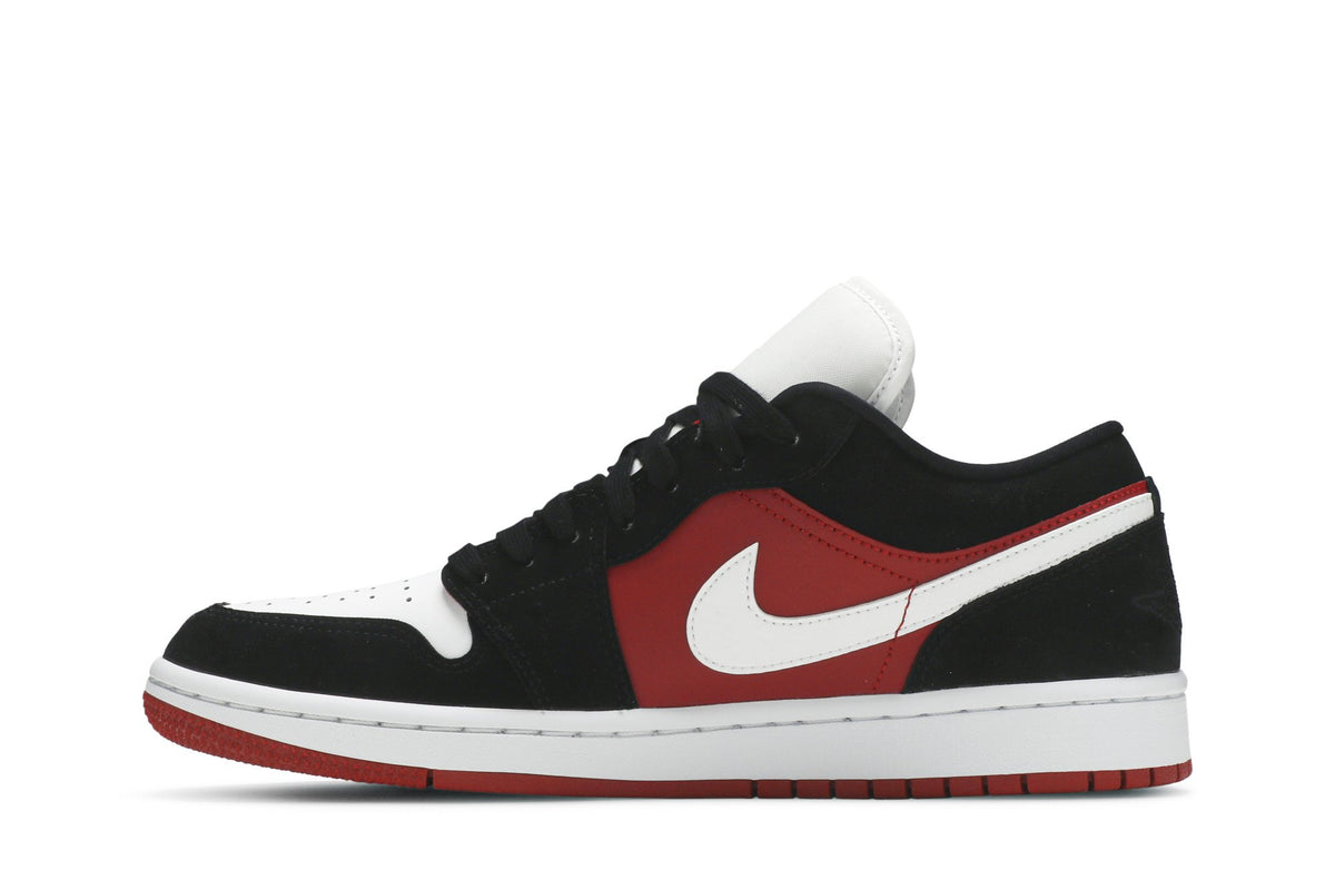 Retro 1 Low Sneakers — Gym Red Black — DC0774-016
