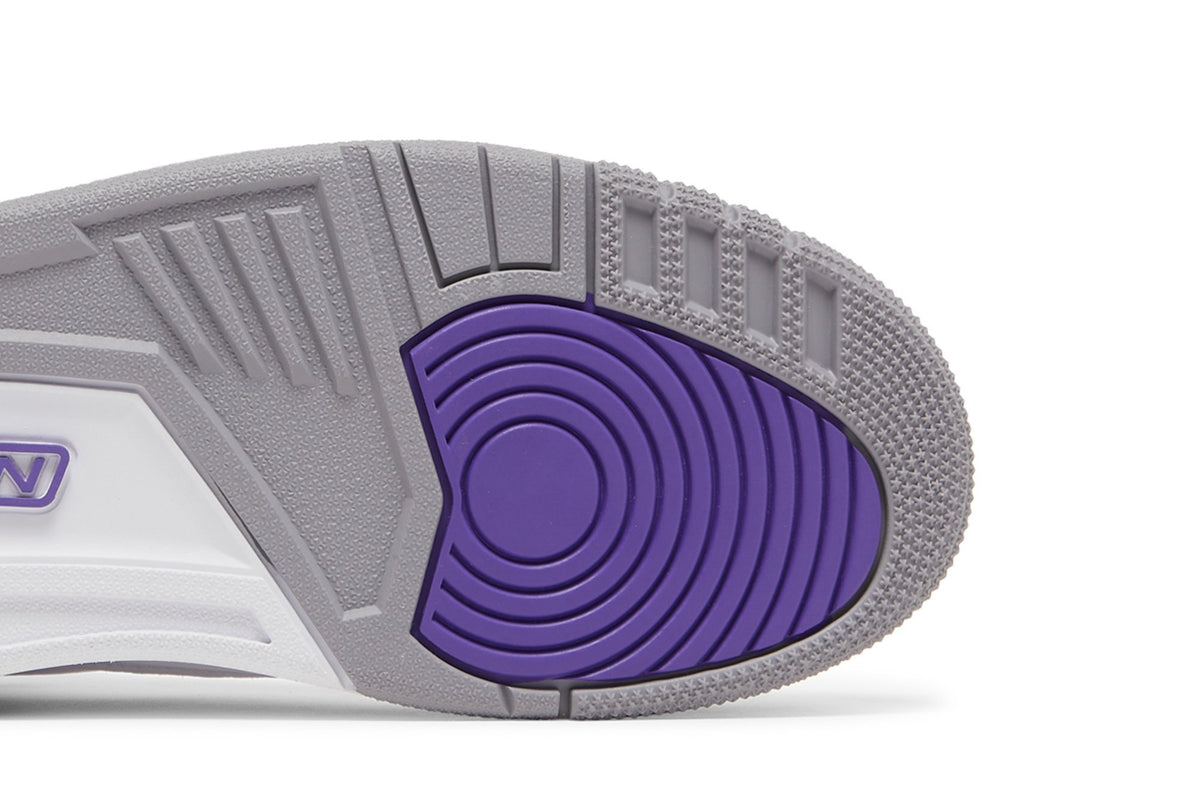 Retro 3 Sneakers — Dark Iris — CT8532-105