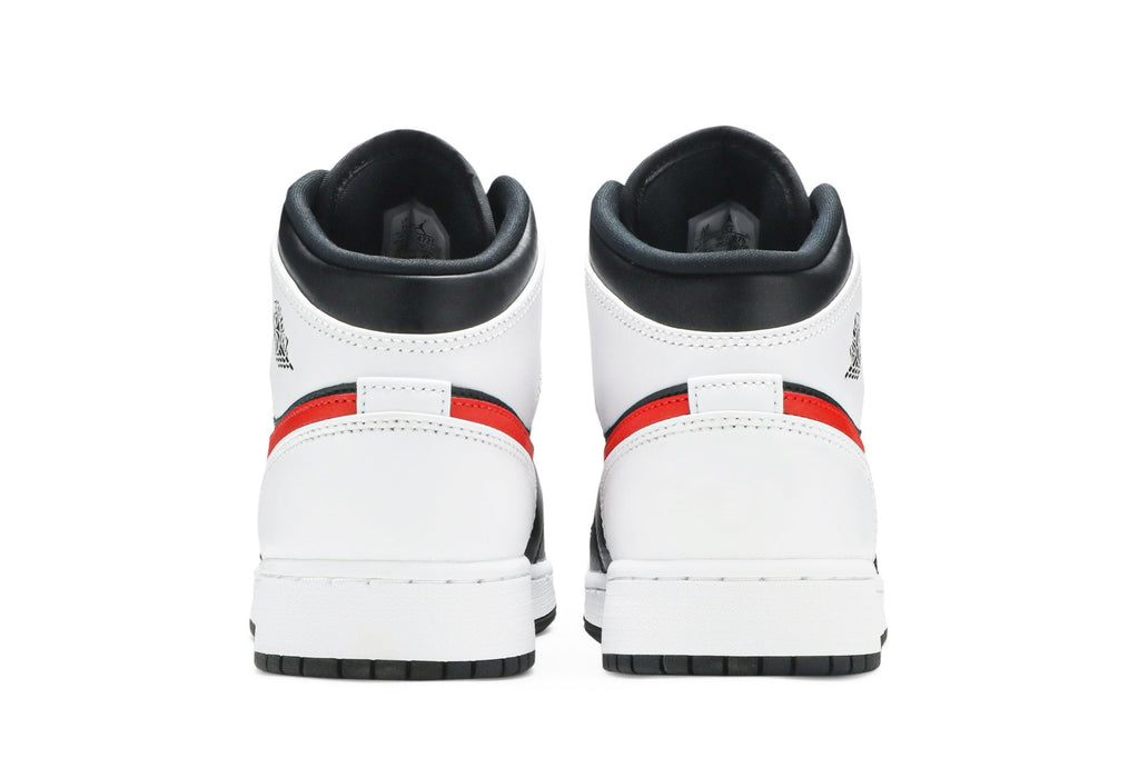 Retro 1 Mid GS Sneakers — Chile Red — 554725-075
