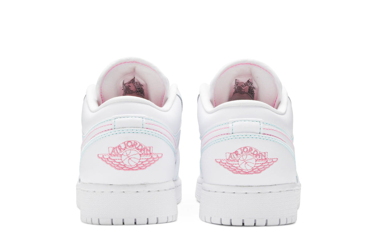 Retro 1 Low GS Sneakers — Aurora Green — 554723-101