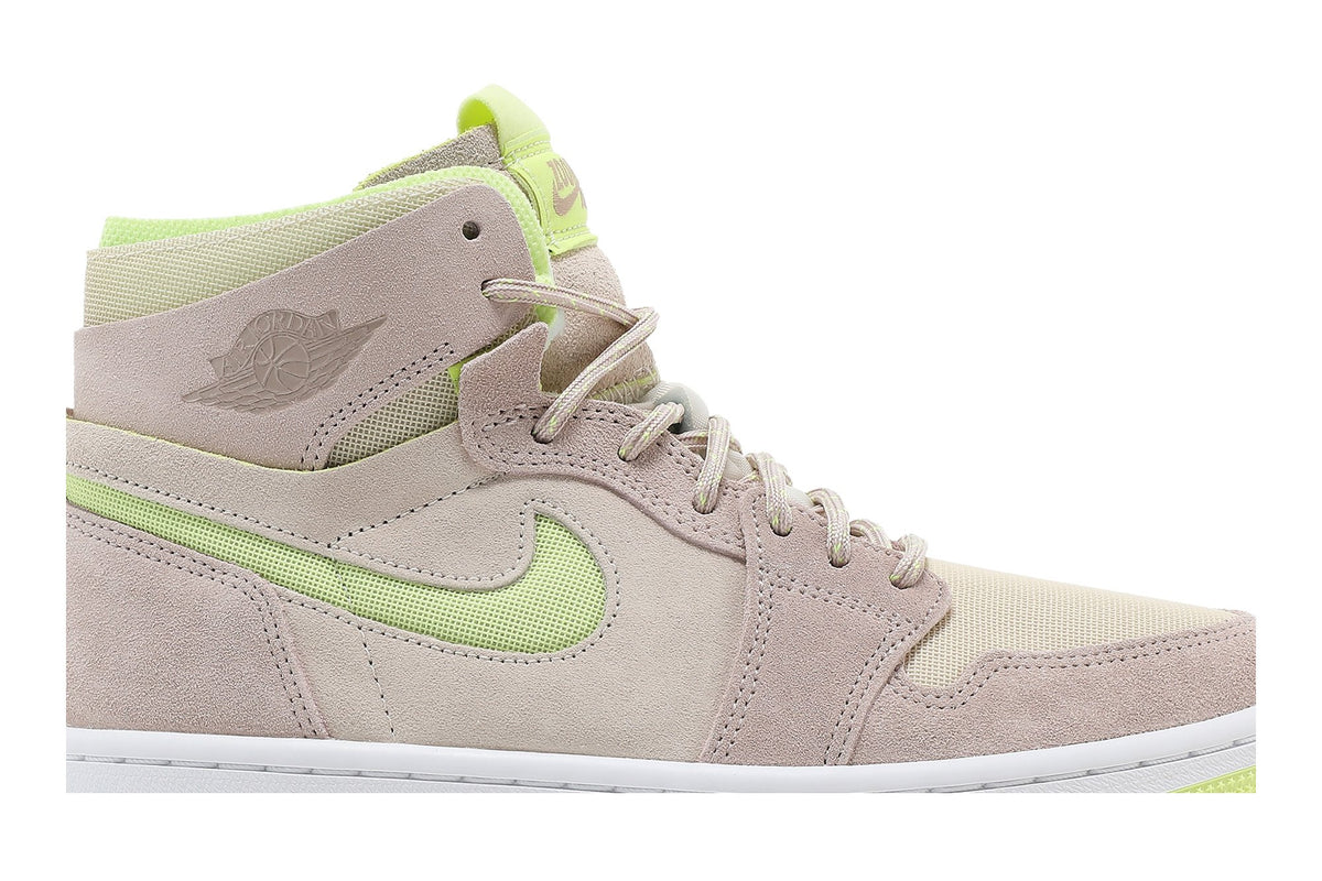 Retro 1 High Zoom Comfort Sneakers — Lemon Twist — CT0979-200