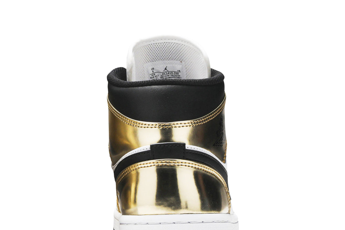 Retro 1 Mid SE Sneakers — Metallic Gold — DC1419-700