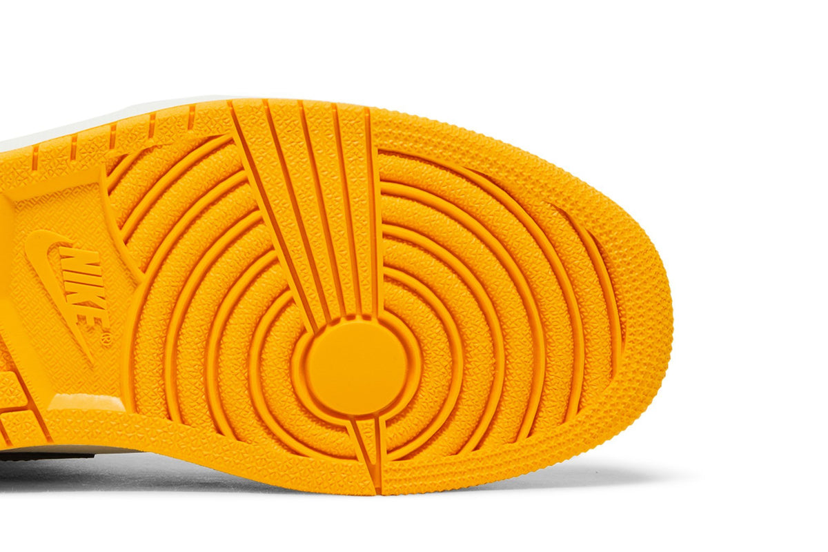 Retro 1 High OG Sneakers — Yellow Toe — 555088-711