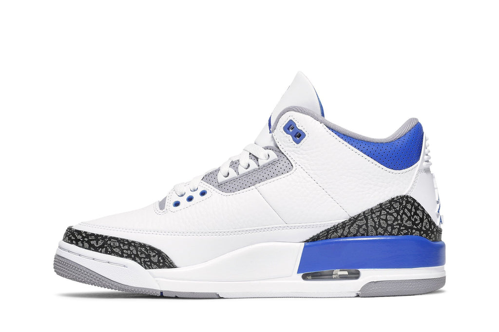 Retro 3 Sneakers — Racer Blue — CT8532-145