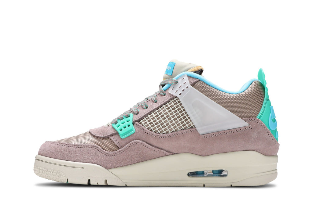 Union LA Collaboration — Retro 4 Sneakers — Taupe Haze — DJ5718-242