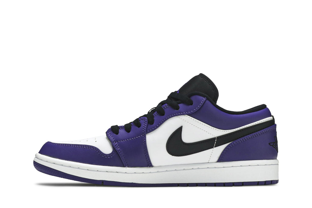 Retro 1 Low Sneakers — Court Purple — 553558-500
