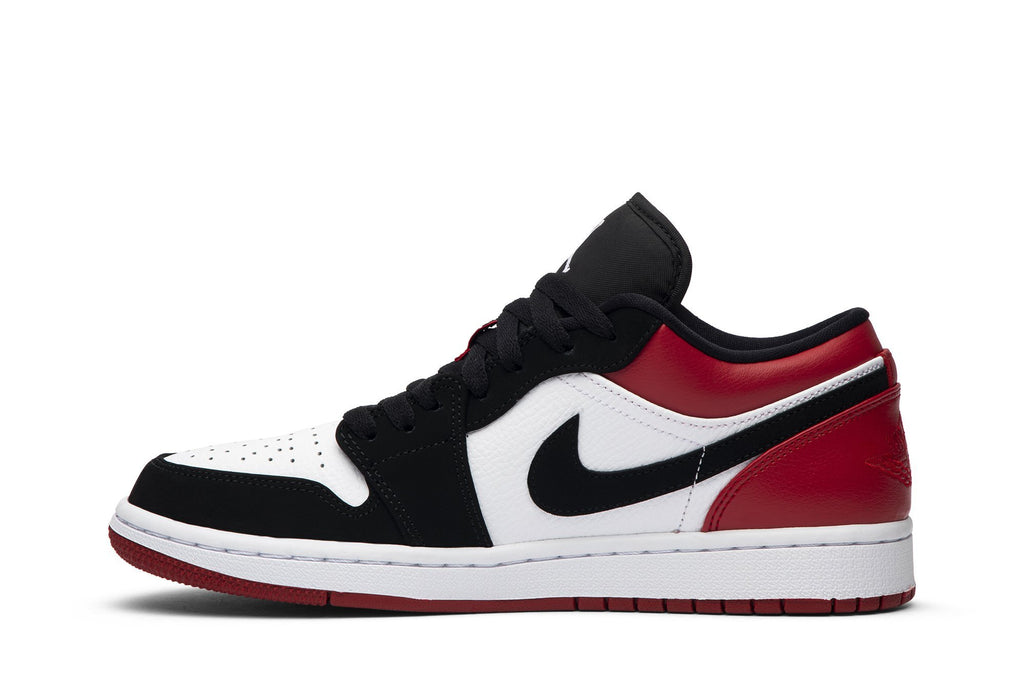 Retro 1 Low Sneakers — Black Toe — 553558-116