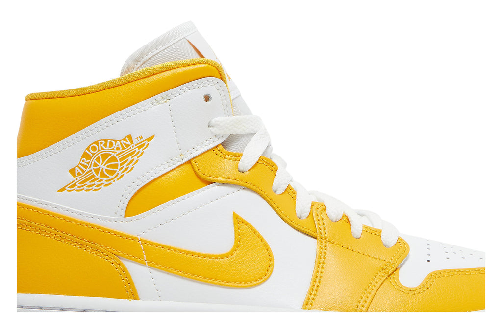 Retro 1 Mid Sneakers — University Gold — BQ6472-117