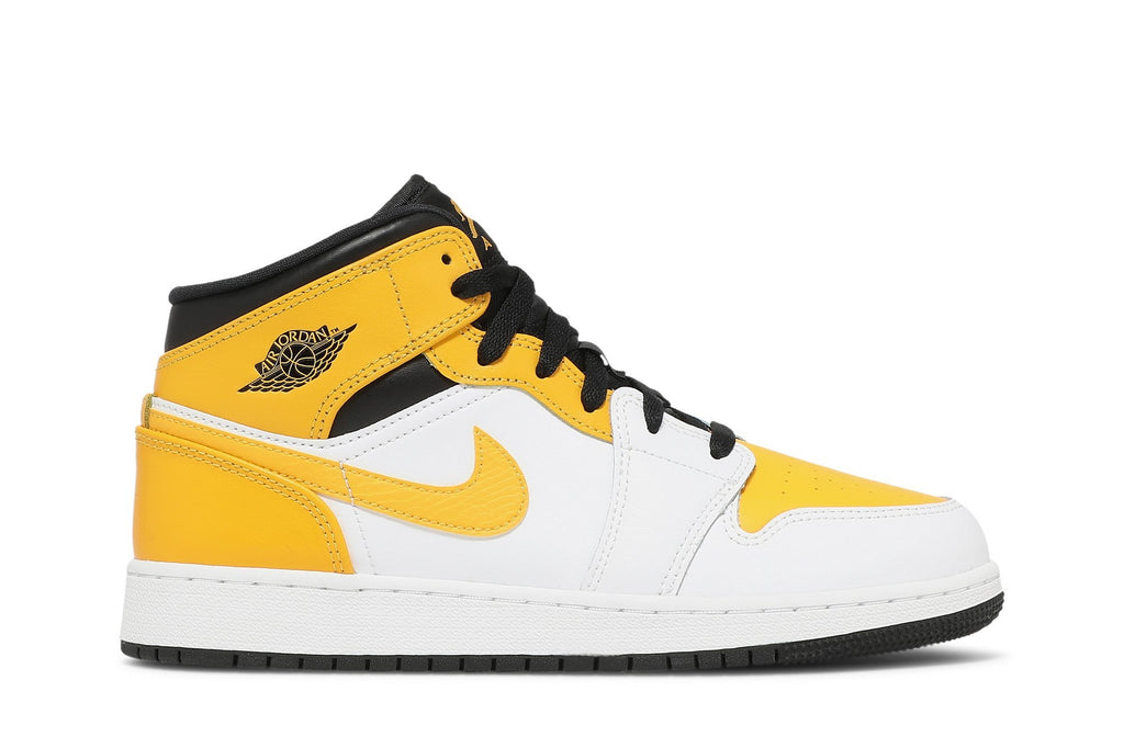 Retro 1 Mid GS Sneakers — University Gold — 554725-170