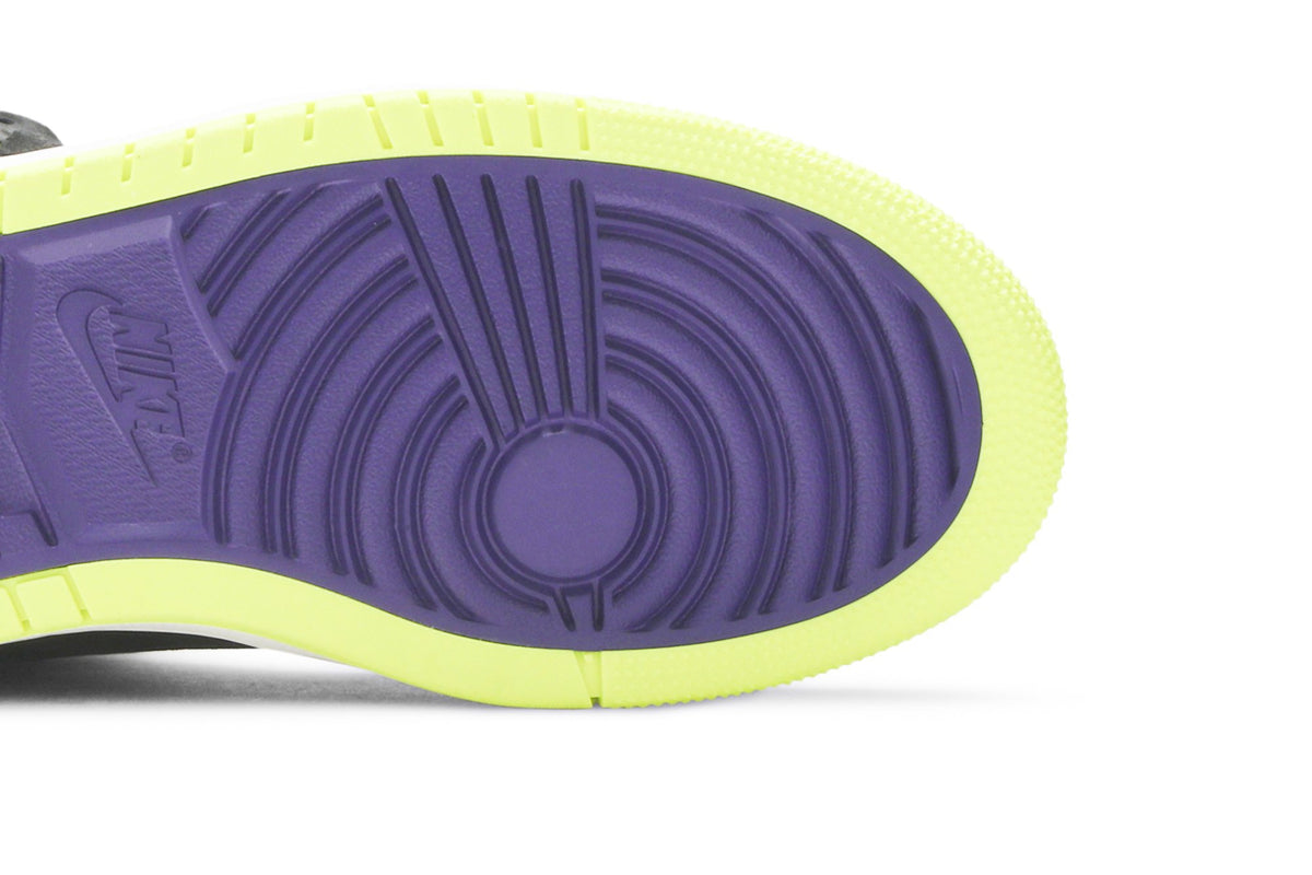 Retro 1 High Zoom Sneakers — Halloween — CT0979-001