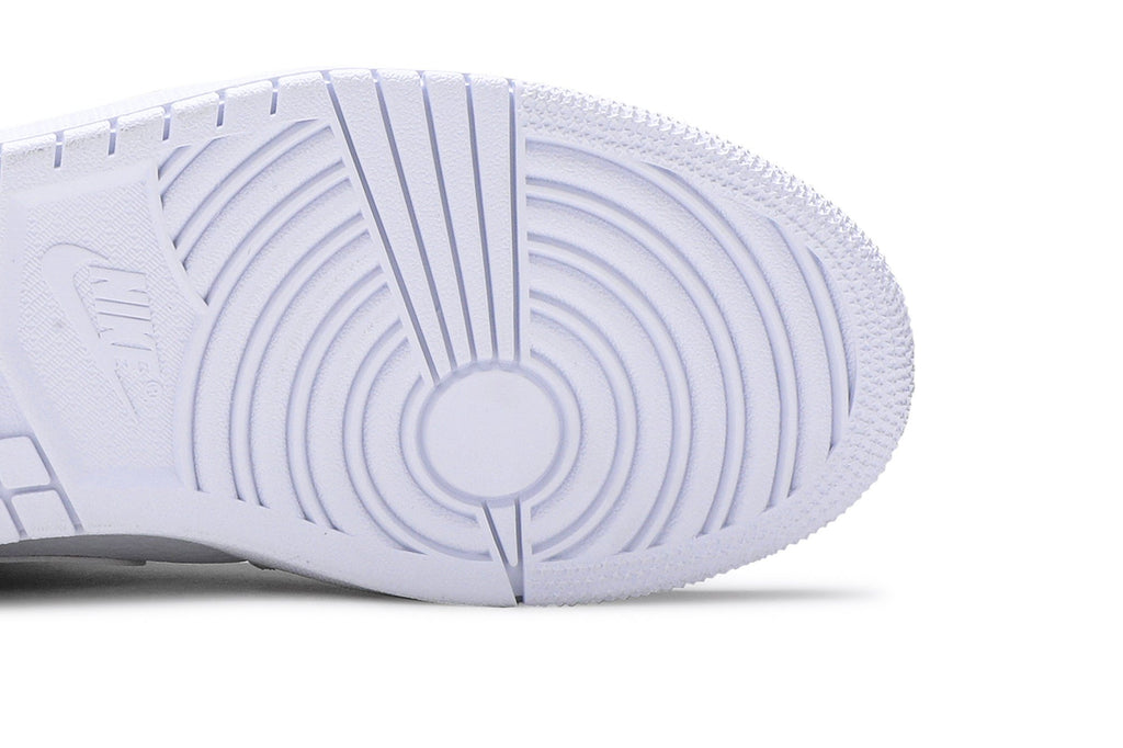 Retro 1 Mid Sneakers — Triple White — 554724-109