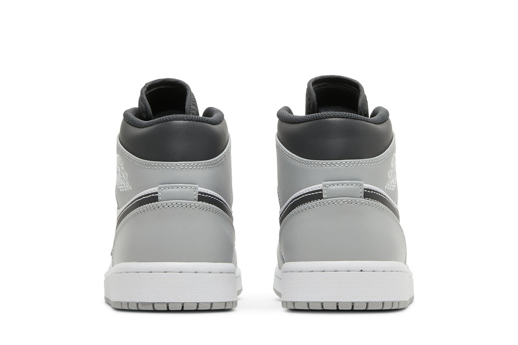 Retro 1 Mid Sneakers — Light Smoke Grey — 554724-078
