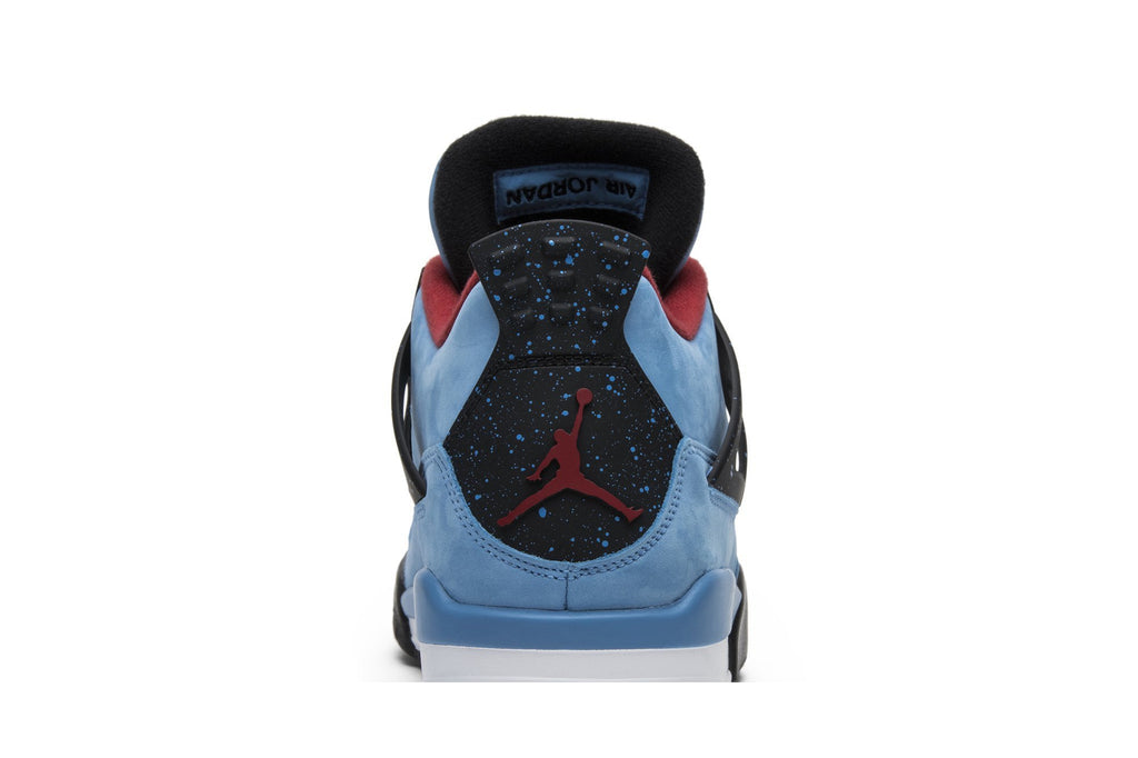 Travis Scott Collaboration — Retro 4 Sneakers — Cactus Jack — 308497-406