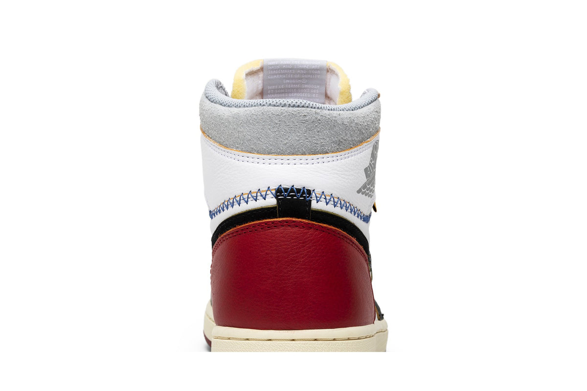 Union LA Collaboration — Retro 1 High NRG Sneakers — Black Toe — BV1300-106