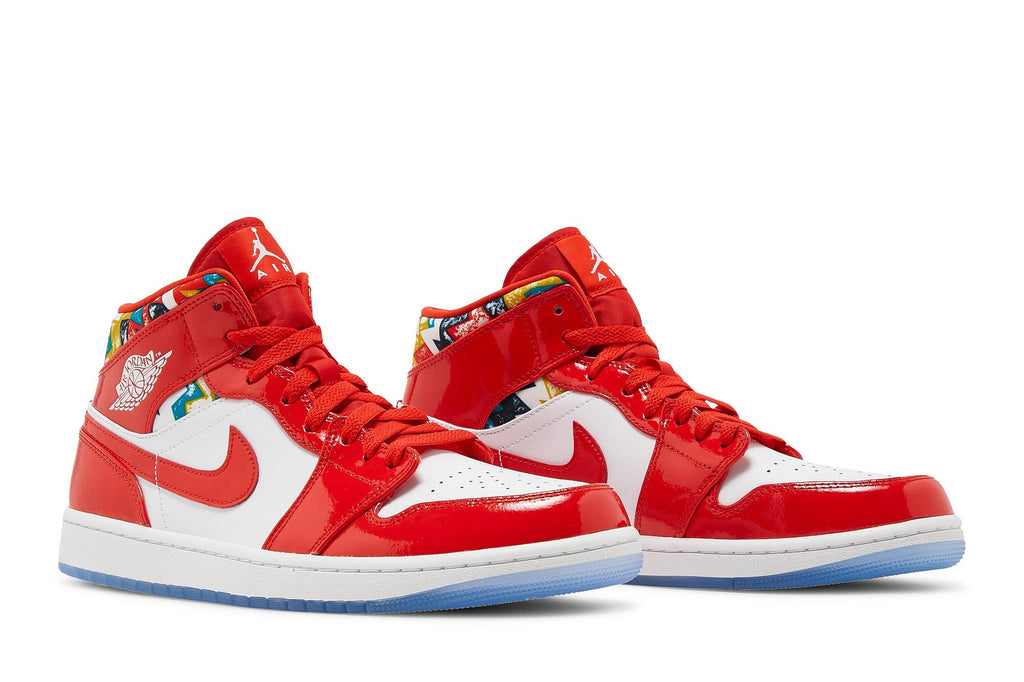 Retro 1 Mid SE Sneakers — Barcelona Sweater — DC7294-600