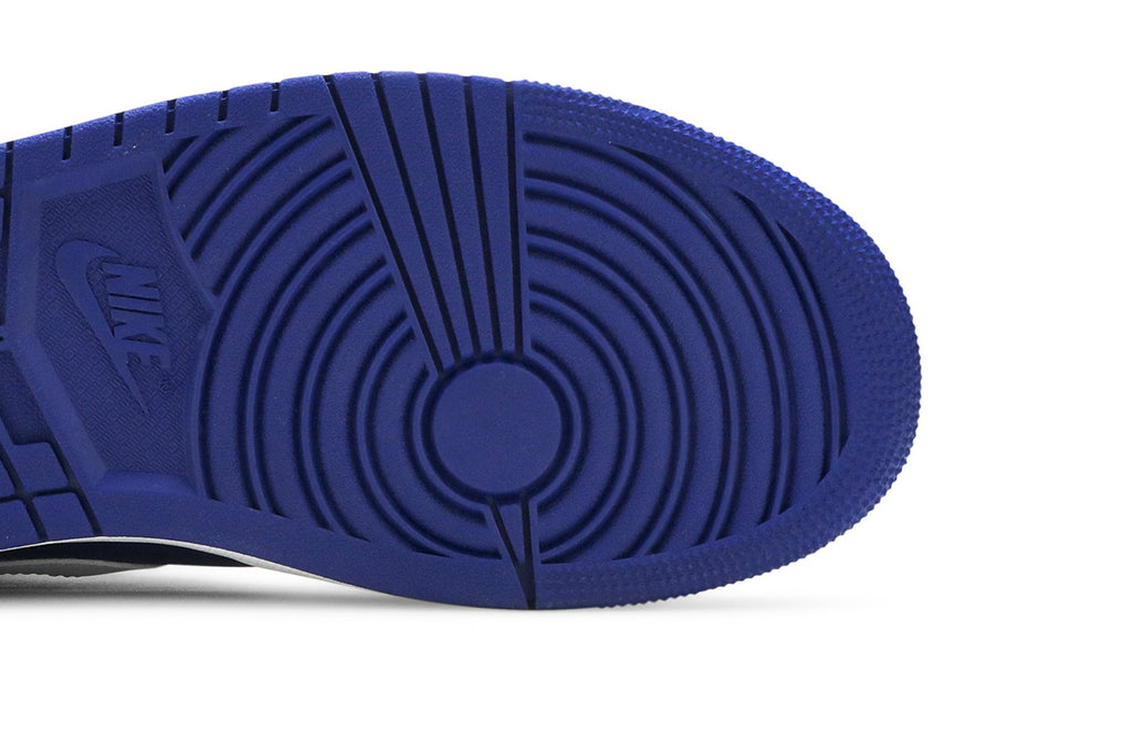 Retro 1 Mid Sneakers — White Deep Royal Blue — 554724-131
