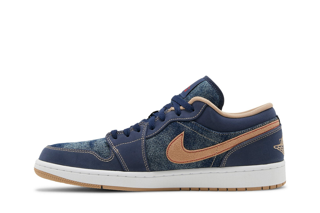 Retro 1 Low SE Sneakers — Denim — DH1259-400