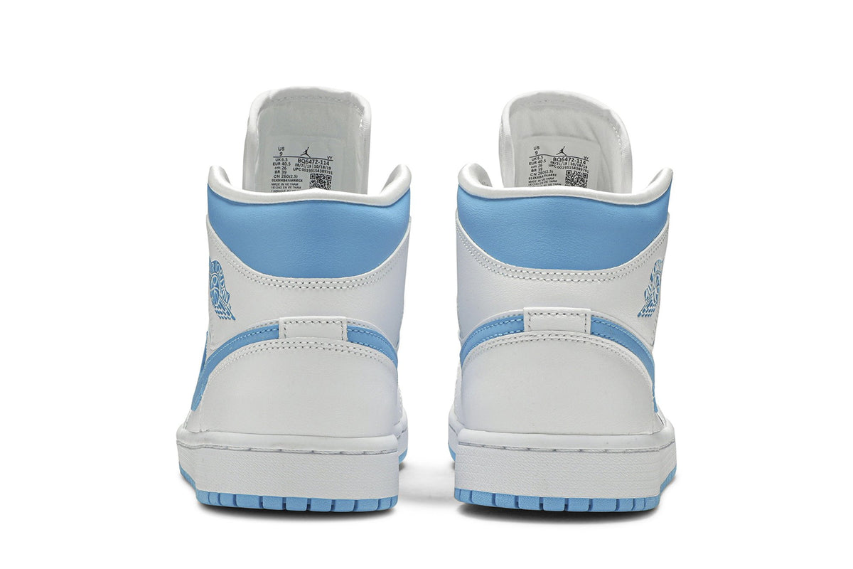 Retro 1 Mid Sneakers — UNC — BQ6472-114