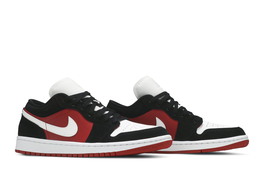Retro 1 Low Sneakers — Gym Red Black — DC0774-016