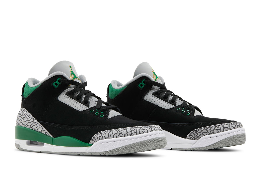 Retro 3 Sneakers — Pine Green — CT8532-030