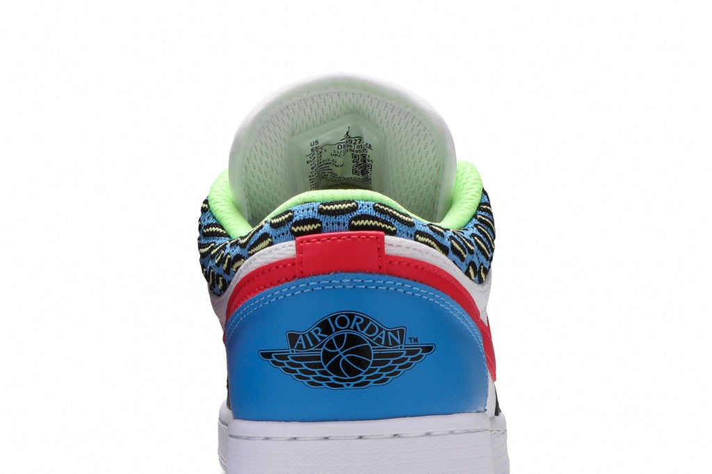 Retro 1 Low GS Sneakers — Funky Patterns — DH5927-006