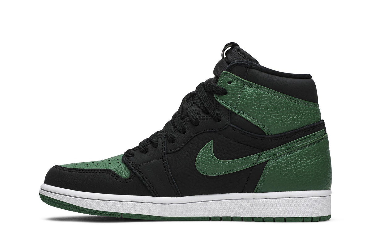 Retro 1 High OG Sneakers — Pine Green 2.0 — 555088-030