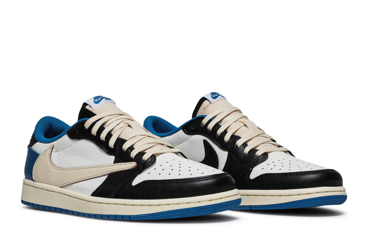 Fragment Design Collaboration — Retro 1 Low Sneakers — Classic Colorway — DM7866-140