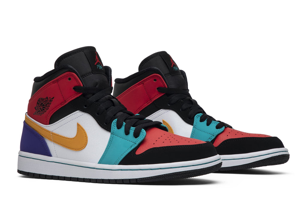 Retro 1 Mid Sneakers — Multi-Color — 554724-125
