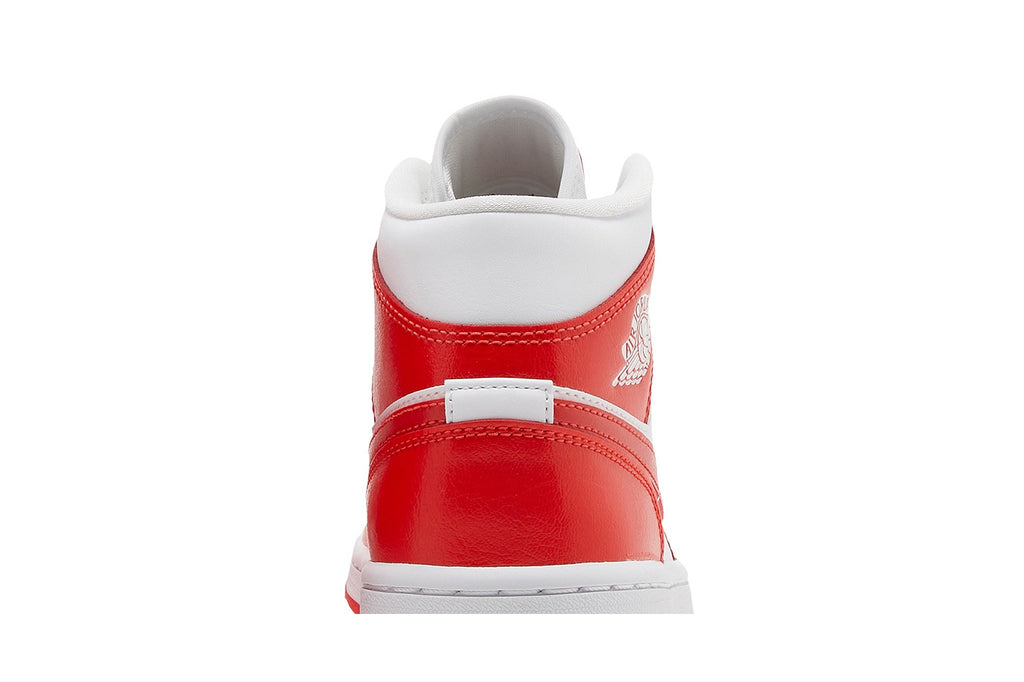 Retro 1 Mid Sneakers — Habanero Red — BQ6472-116