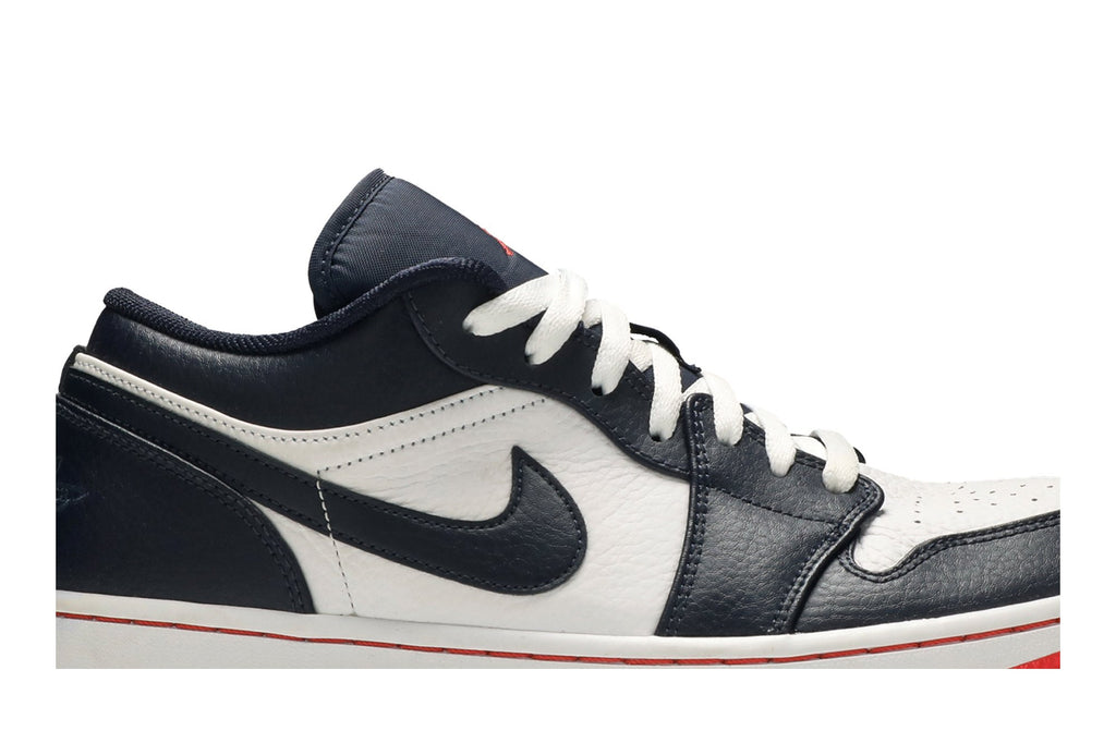 Retro 1 Low Sneakers — Obsidian Ember — 553558-481