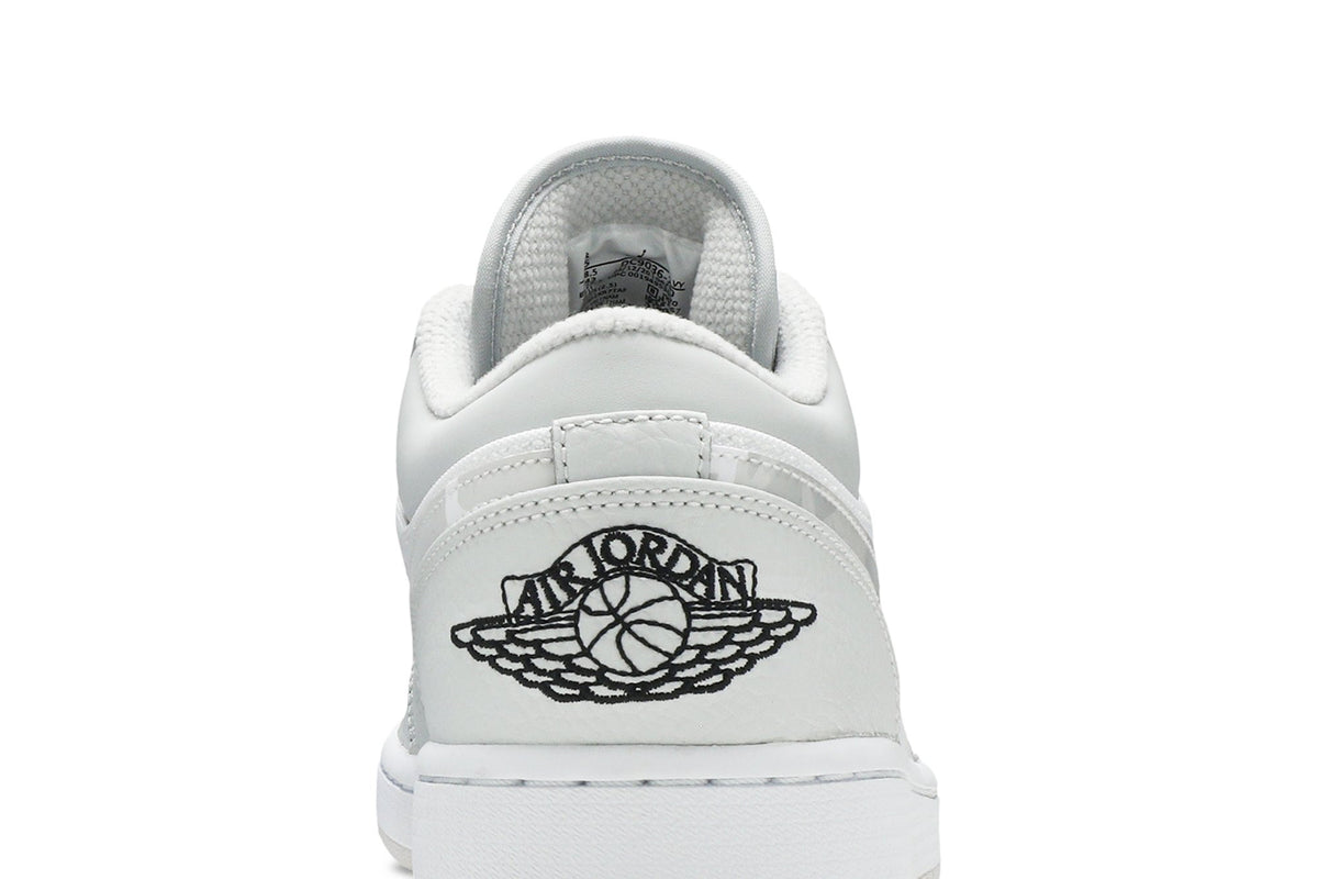 Retro 1 Low Sneakers — White Camo — DC9036-100