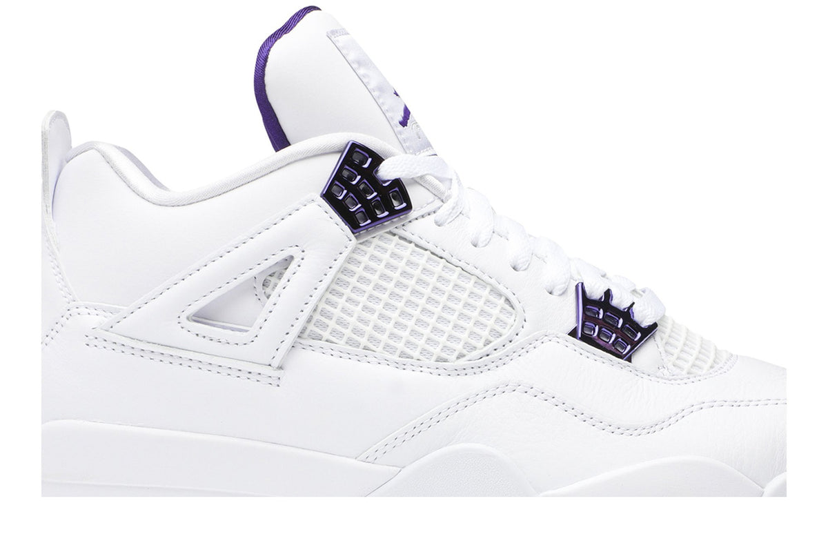 Retro 4 Sneakers — Purple Metallic — CT8527-115