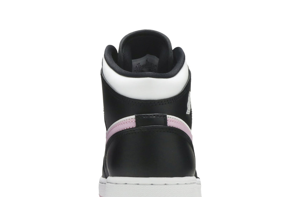 Retro 1 Mid GS Sneakers — White Light Arctic Pink — 555112-103