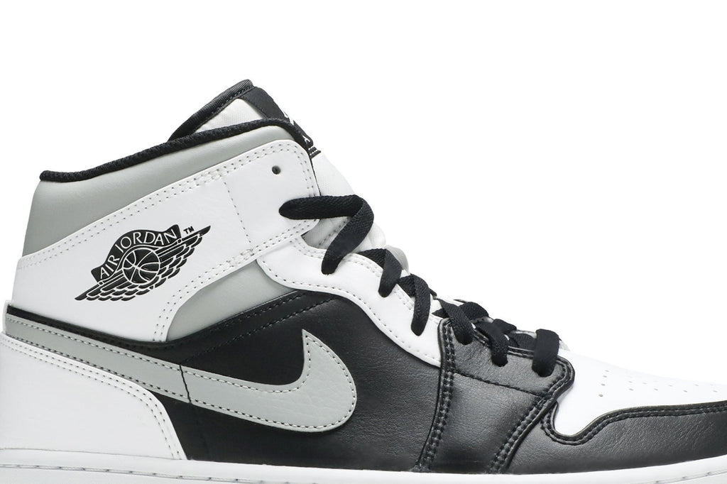 Retro 1 Mid Sneakers — White Shadow — 554724-073