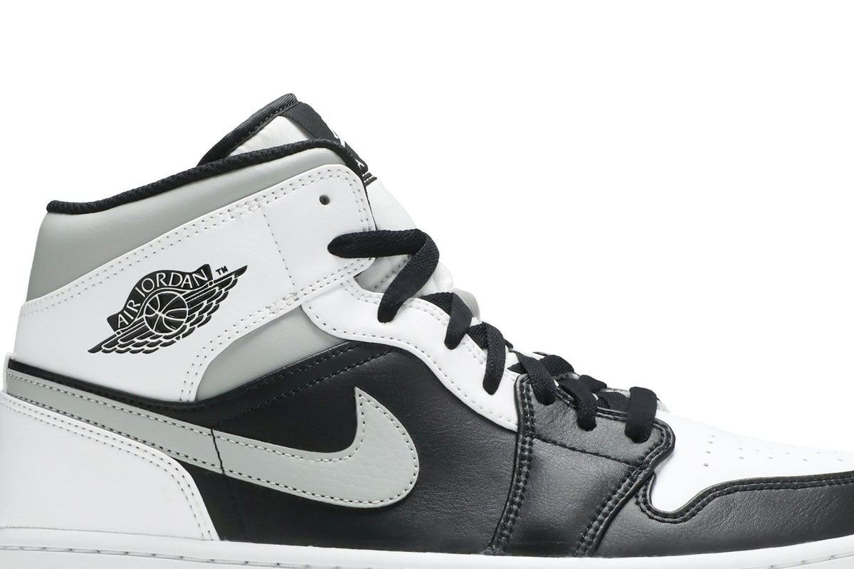 Retro 1 Mid Sneakers — White Shadow — 554724-073