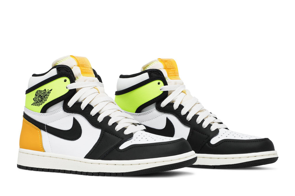 Retro 1 High OG Sneakers — Volt Gold — 555088-118