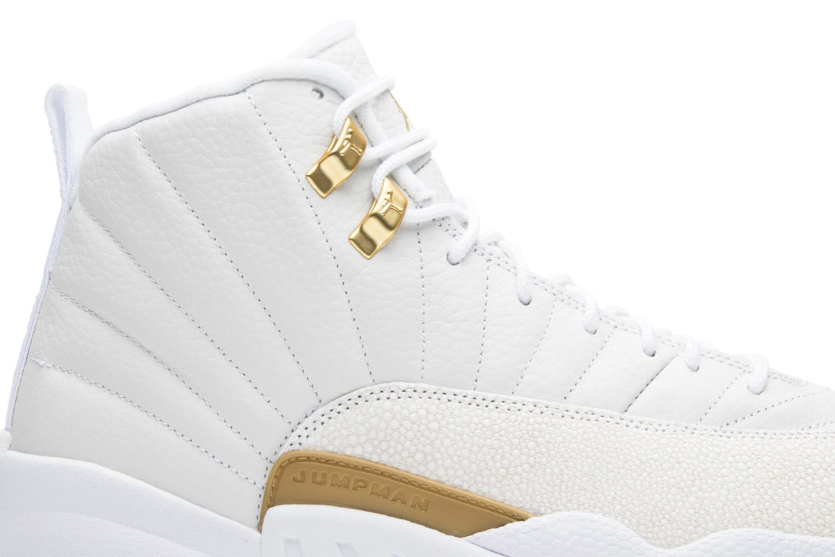 OVO Collaboration — Retro 12 Sneakers — White — 873864-102