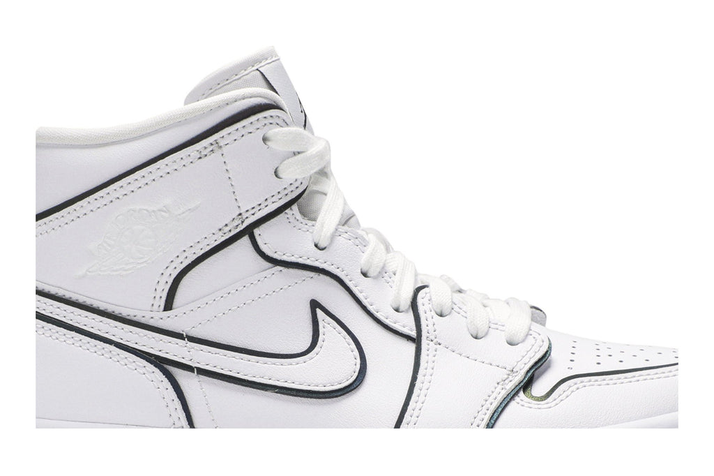 Retro 1 Mid SE Sneakers — Iridescent Trim — CK6587-100
