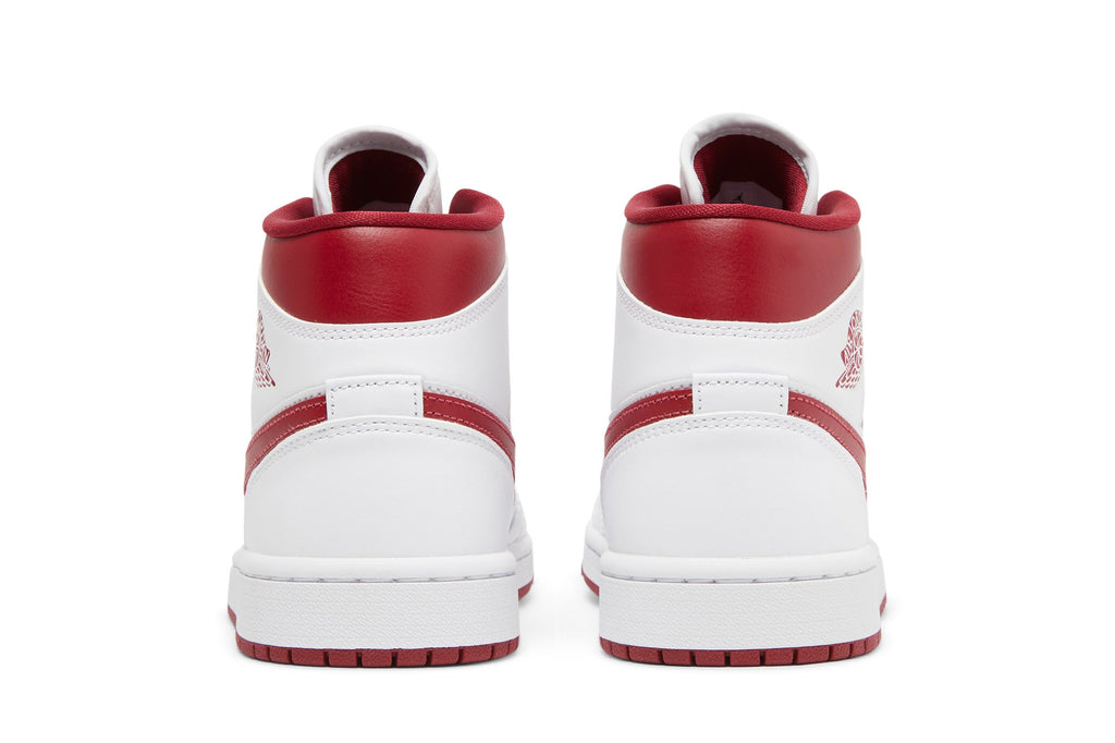 Retro 1 Mid Sneakers — White Pomegranate — BQ6472-161