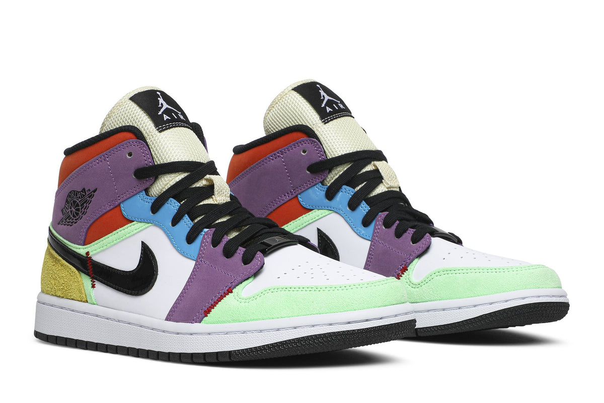 Retro 1 Mid SE Sneakers — Lightbulb — CW1140-100
