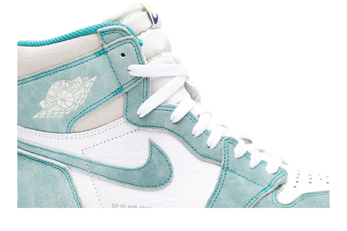 Retro 1 High OG Sneakers — Turbo Green — 555088-311